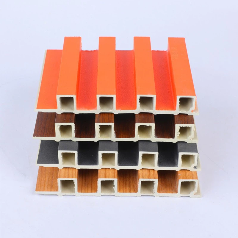 Dark Wood Grain WPC Wall Panel factory